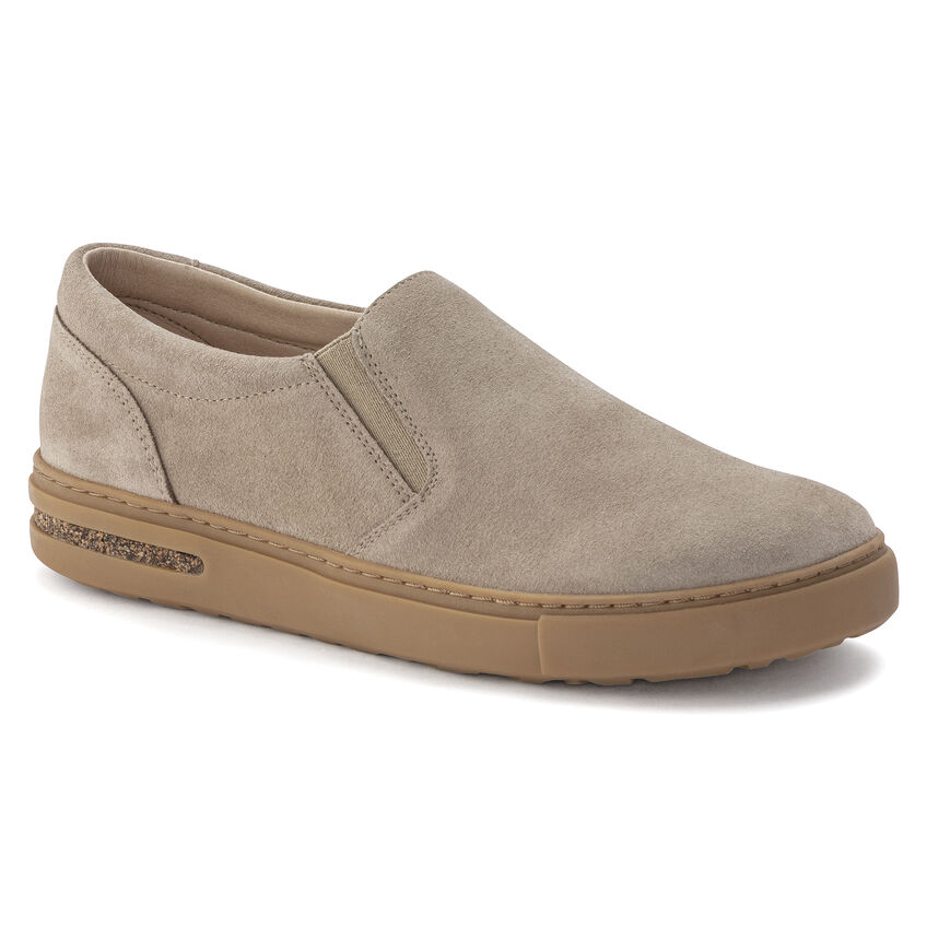 Birkenstock Oswego Suede Leather Sandcastle